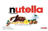 Etude Cas Nutella