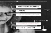 Repertoire web amelioration_francais_2013