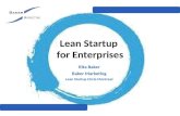 Lean Startup for Enterprises
