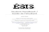 Graduate Student Handbook ... manage the related processes, systems and services to ensure adequate