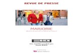 1 - REVUE DE PRESSE - Kien Productions REVUE DE PRESSE RELATIONS PRESSE. PRESSE ECRITE RELATIONS PRESSE