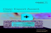 Osec Export Award. Concours 2011
