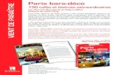 Paris bars-d£©co 150 caf£©s et bistrots extraordinaires VIENT ... VIENT DE PARA£TRE Contact presse