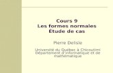 Cours1 forme normale