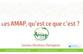 Les AMAP, qu¢â‚¬â„¢est ce que c¢â‚¬â„¢ 2017. 7. 25.¢  R£©seau AMAP Auvergne-Rh£´ne-Alpes pole-admin@amap-aura.org