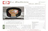 N°117 - Bulletin Mai