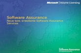 Software Assurance Neue bzw. erweiterte Software Assurance Services