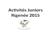 Presentation juniors castors 2015