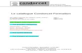 p8. Web view Le catalogue Condorcet-Formation. Des stages organis£©s par cat£©gorie, cycles, contenu