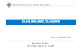 Ayadi Benaissa Plan Solaire Tunisien