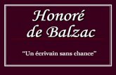 Presentaci³n honor© de balzac