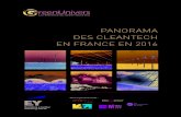 PANORAMA DES CLEANTECH EN FRANCE EN 2016