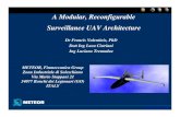 A Modular, Reconfigurable Surveillance UAV A Modular, Reconfigurable Surveillance UAV Architecture METEOR,