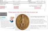 Philippe Auguste (1180-1223) et lâ€™affirmation du pouvoir royal 2020-03-16آ  Philippe Auguste (1180-1223)