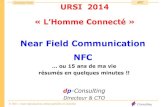 Near Field Communication NFC - URSI Franceursi- NFC Near Field Communication versus Smart Card & RFID