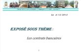 Contrat Banquaire