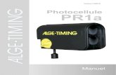 PR1a Photocellule - ALGE-TIMING - Home ALGE-TIMING . Utilisez le c£¢ble de photocellule 001 (rouge)