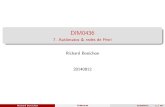 DIM0436 - 7. Aut£´matos & redes de Petri richard/pubs/dim0436/lectures/...¢  2015. 6. 18.¢  Aut£´matosdetermin£­sticos(DFA)