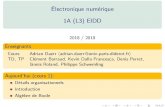 £â€°lectroniquenum£©rique 1A(L3) daerr/teaching/... £â€°lectroniquenum£©rique 1A(L3)EIDD 2018/2019 Enseignants