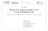Paris sportifs et corruption