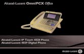 Alcatel-Lucent OmniPCX Office - best- .Alcatel-Lucent OmniPCX Office Alcatel-Lucent IP Touch 4028 Phone Alcatel-Lucent 4029 Digital Phone