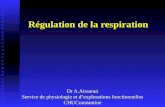 R©gulation de la respiration