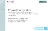 Diaporama formation hybride
