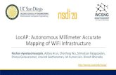 LocAP: Autonomous Millimeter Accurate Mapping of WiFi Infrastructure 2020. 3. 24.¢  Contributions of