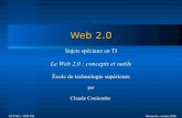 Web 2.0 - GTI780 & MTI780 - ETS - A08