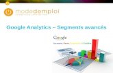 Formation google analytics -  Segments avanc©s