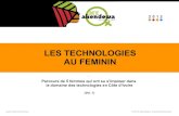 Parcours de 5 femmes qui ont su s'imposer dans  le domaine des technologies en C´te d'Ivoire  (Vol. 1)