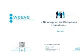 weave - D©velopper les richesses humaines