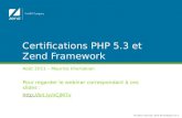 Tout savoir sur les certifications PHP 5.3 et ZF