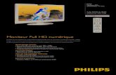 Moniteur Full HD numأ©rique - Philips ... Philips Moniteur ACL, syntonisateur TV num. T-line 16:9 55