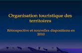Organisation touristique des Organisation touristique des territoires-ITEC-Tourisme/JPM - Mai ... â€¢