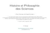 Histoire et Philosophie des pmarage/HIST-F-1001_slides.pdf Histoire et Philosophie des Sciences آ« Pour