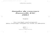Annales du concours Passerelle ESC 2001 2019. 11. 8.آ  (allemand, arabe, espagnol, italien ou russe)