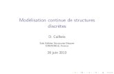 Modأ©lisation continue de structures discrأ¨tesprojects.3sr- ... Treillis Un treillis est une structure