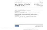 NORME CEI INTERNATIONALE IEC INTERNATIONAL 60947-7-1 2020. 1. 7.آ  La Norme internationale CEI 60947-7-1