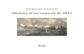 Histoire d'un conscrit de 1813 - Ebooks gratuits 2009. 11. 22.آ  Histoire dâ€™un conscrit de 1813 roman