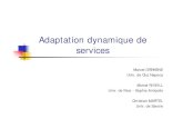 Adaptation dynamique de services - HAL archive ouverte ... Adaptation dynamique de services Marcel CREMENE