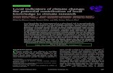Local indicators of climate change: the potential ... Advanced Review Local indicators of climate change: