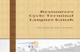 Ressources Cycle Terminal Langues kanak - ac- 2018. 3. 13.آ  Chronique du pays kanak. Noumأ©a : أ©dition