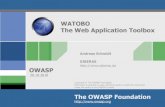 WATOBO - The Web Application Toolbox 2021. 3. 9.آ  WATOBO - The Web Application Toolbox Author: Andreas