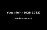 Yves Klein (1928-1962)