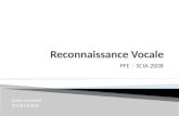 Reconnaissance  Vocale