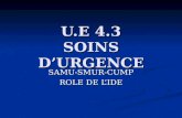 U.E 4.3 SOINS Dâ€™URGENCE