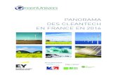Panorama des cleantech en France 2016