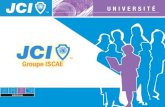 Premi¨re r©union: Commission Formation JCI Groupe ISCAE