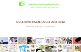 Fing questions numeriques 2012